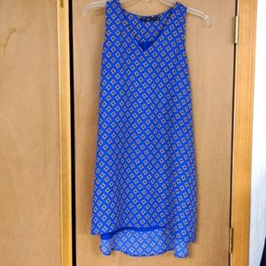 Anthropology Hazel High Lo Tunic Mini Dress sz Small